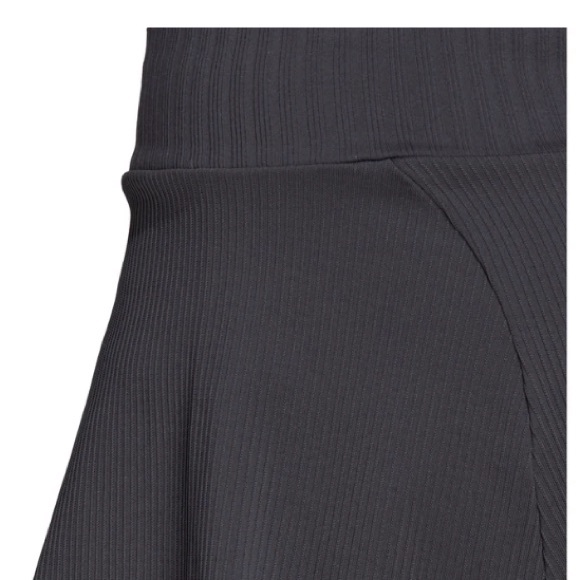 Adidas Primeblue Knit Dgh Solid Gray Womens Tennis Skirt / Skort Large - Picture 7 of 8